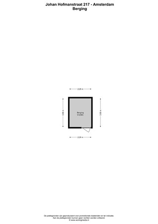 Medium property photo - Johan Hofmanstraat 217, 1069 KD Amsterdam